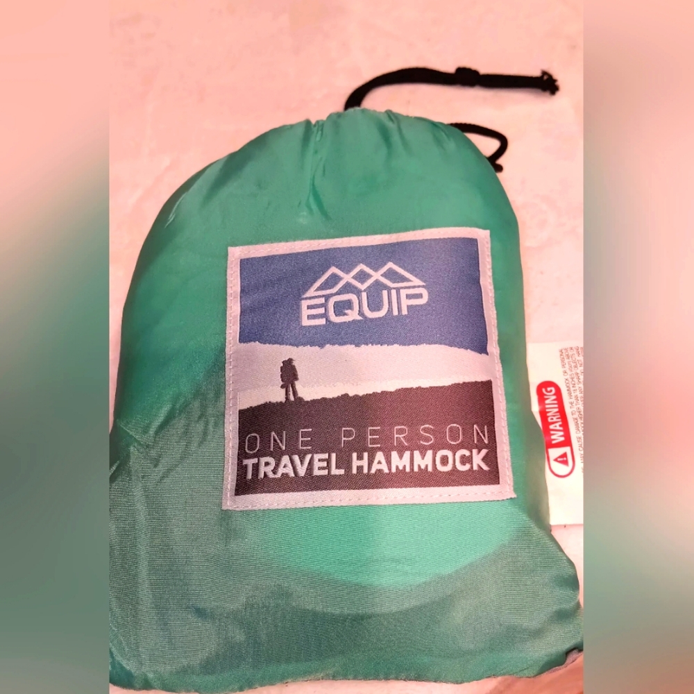 Equip 1 Person Travel Hammock
